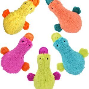 Duckworth Plush Filled Dog Toy, Assorted Colors, Pack of 1